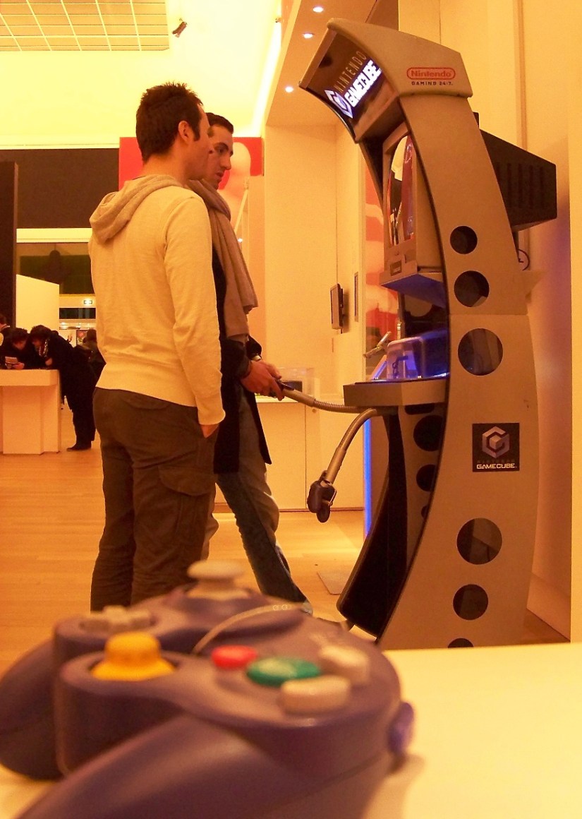 De tentoonstelling Game Story in Parijs. (Foto Peter Teffer)